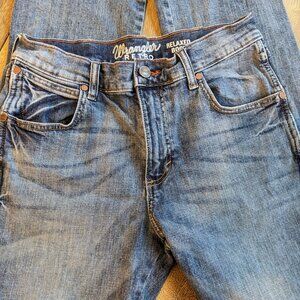 Wrangler Retro Relaxed Boot Men's Medium Wash Denim Blue Jeans Size 30W x 34L